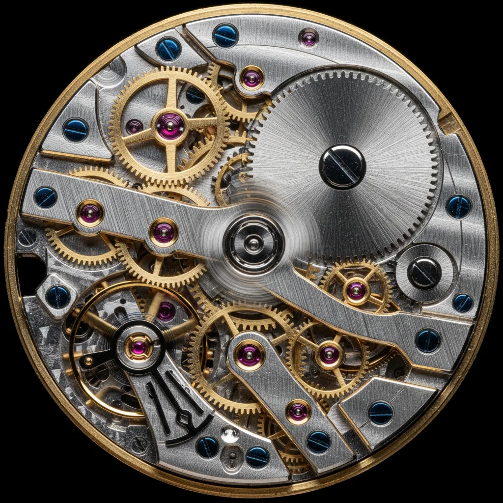 Exposed mechanical movement